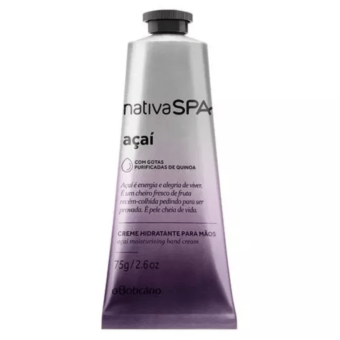 O Boticário Nativa SPA Creme de Mãos Açaí 75g