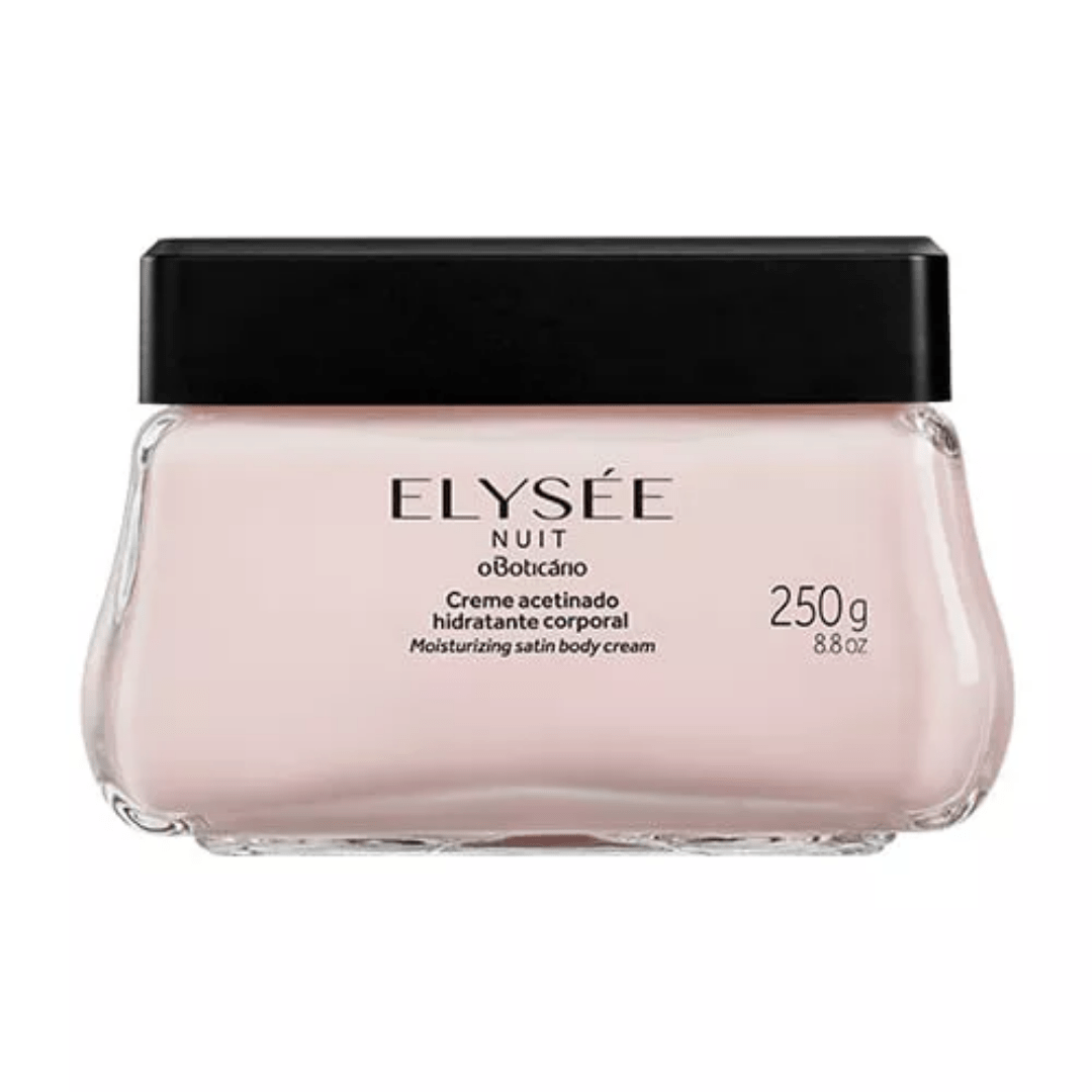 O Boticário Creme Hidratante Acetinado Elyesée Nuit 250g
