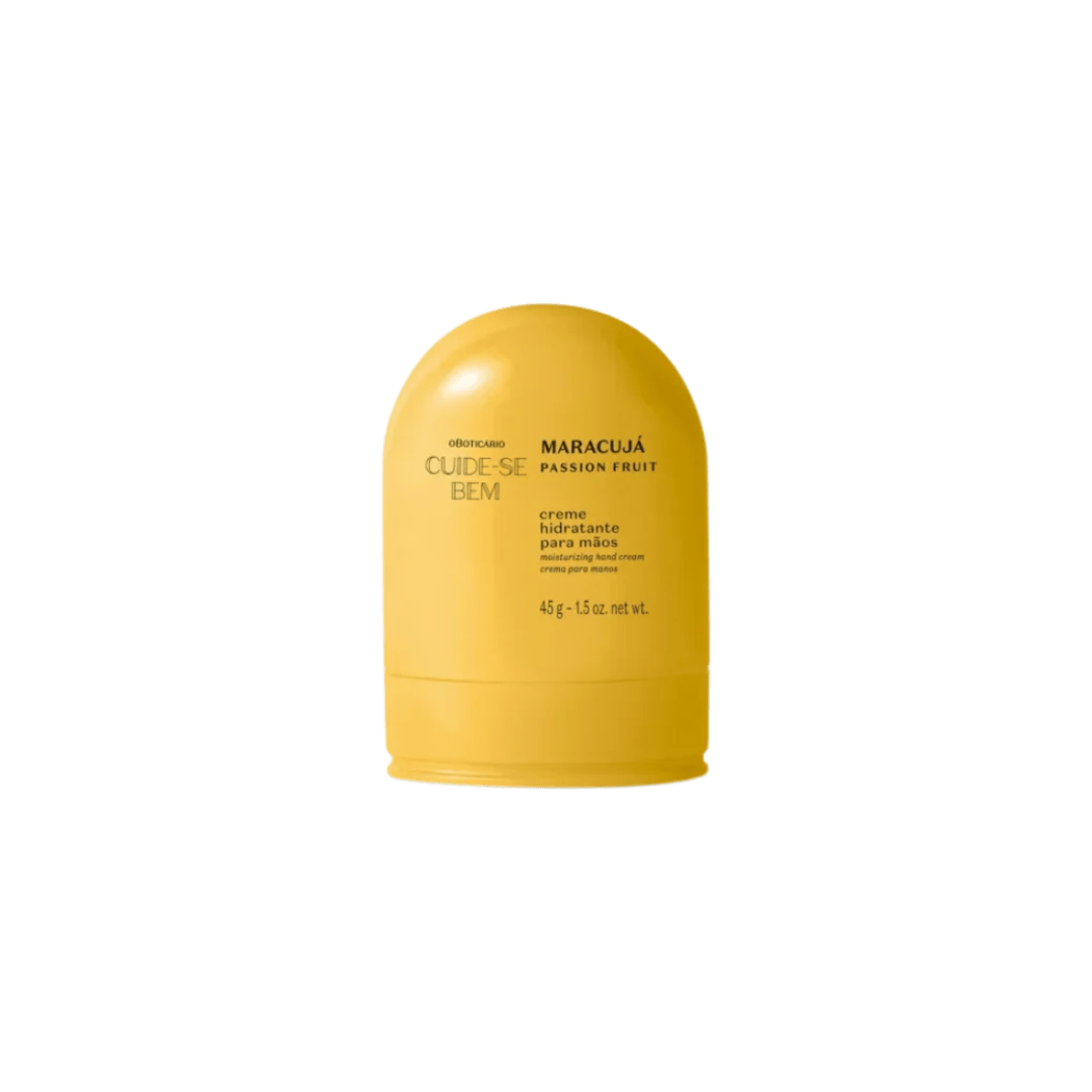 O Boticário Cuide-se Bem Creme Hidratante Para Mãos Maracujá 45g