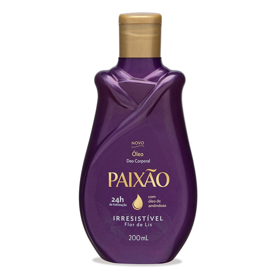 Óleo Deo Corporal Paixão Irresistível Flor De Lis 200ml