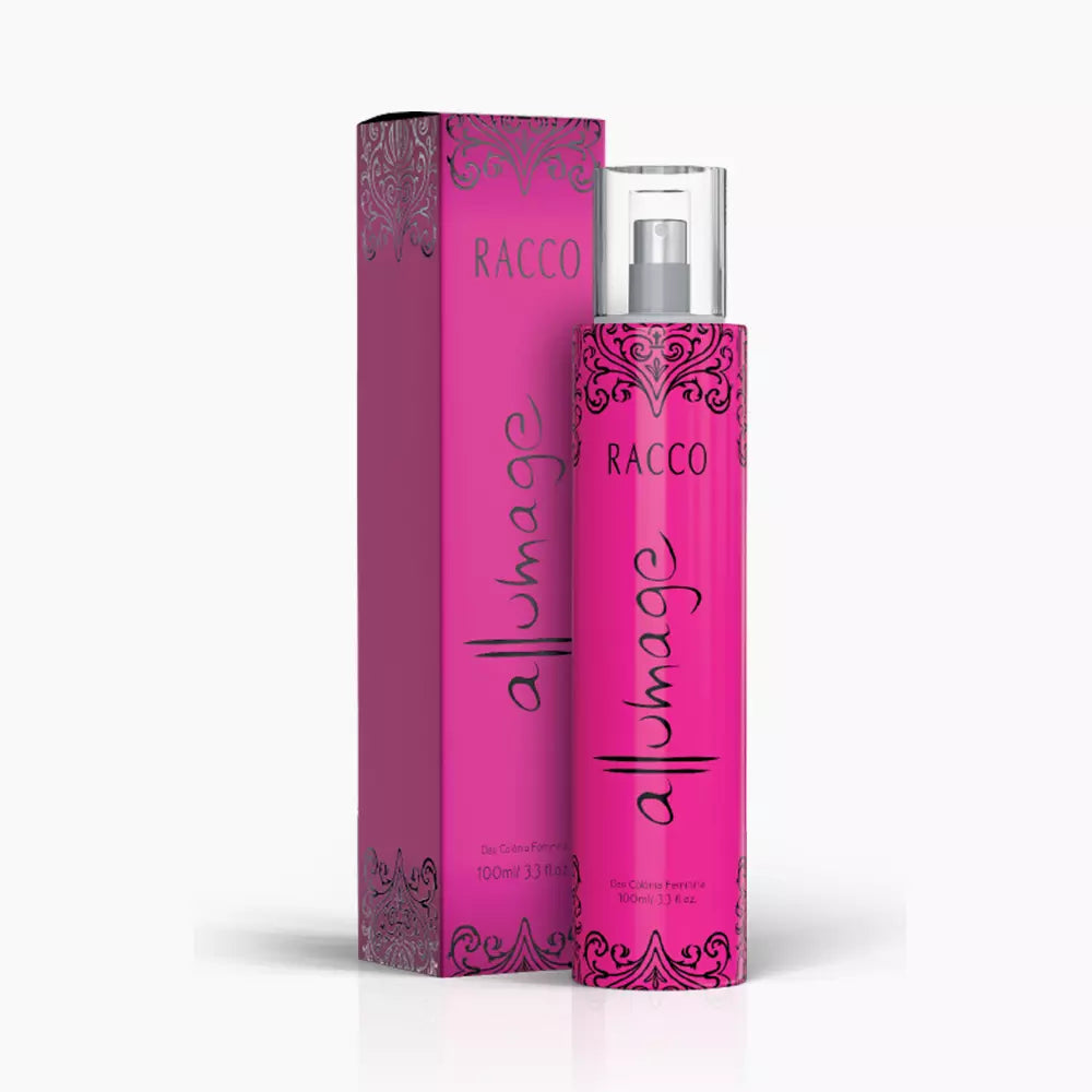 Allumage Racco 100 ml - Colônia Feminina Floral‑Frutada e Amadeirada