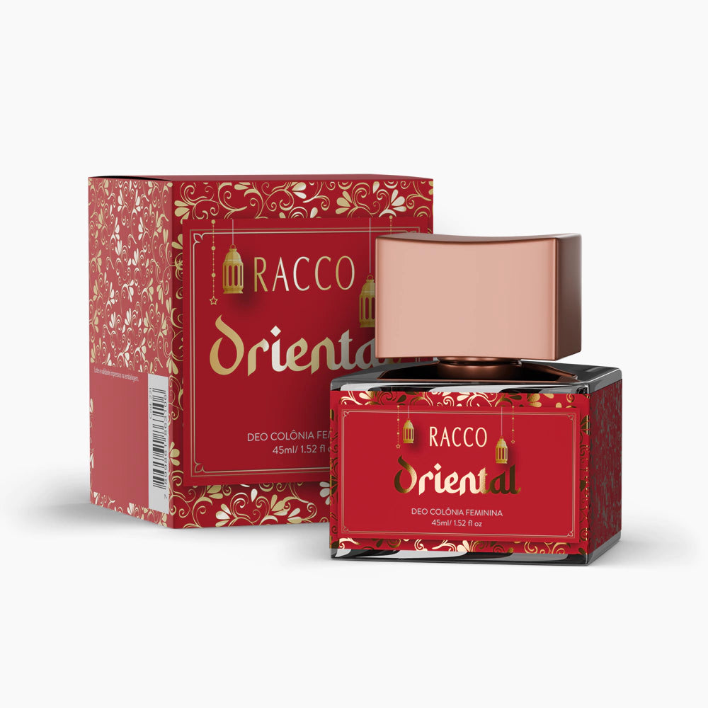 Racco Oriental 45 ml - Colônia Feminina Oriental Amadeirada