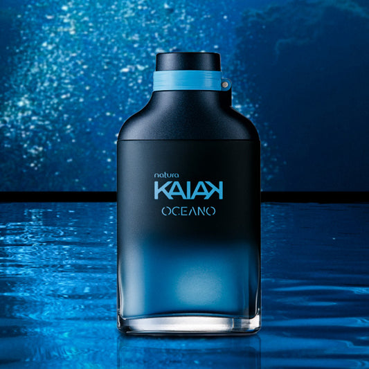 Kaiak Oceano Masculino 100ml – Desodorante Colônia Aquática com Notas de Algas Marinhas e Pataqueira
