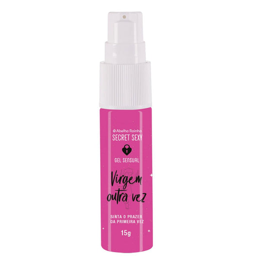 Gel Sensual Virgem Outra Vez Secret Sexy Abelha Rainha 15g
