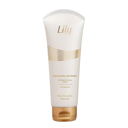 O Boticário Esfoliante Hidratante Acetinado Lily 200g