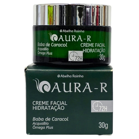 Creme Facial Hidratação 72 horas Baba de Caracol Aura - 30g