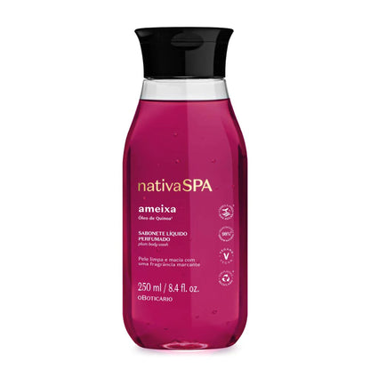 O Boticário Nativa SPA Sabonete Líquido Perfumado Ameixa 250 ml