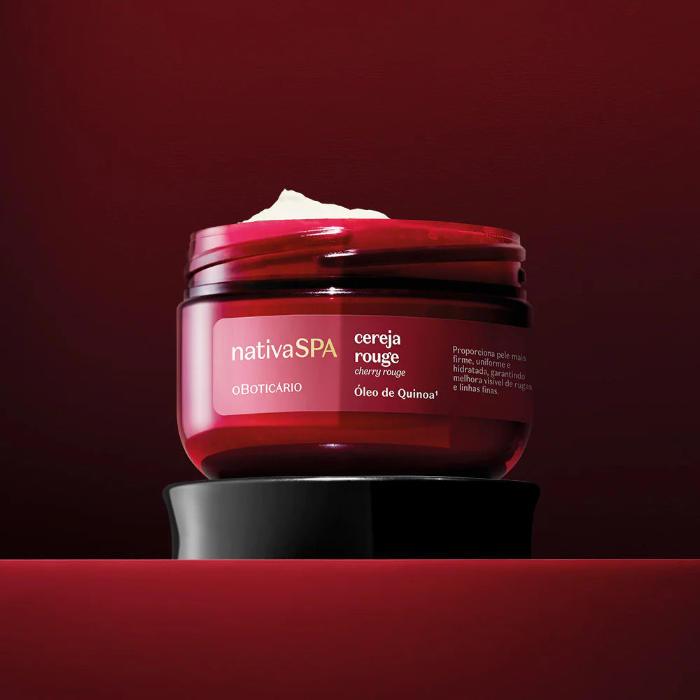 O Boticário Nativa SPA Cereja Rouge Creme Firmador de Colo 5 em 1 200g