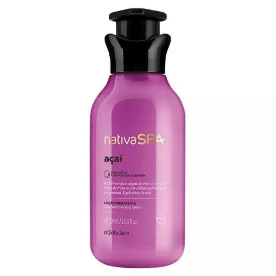 O Boticário Nativa SPA Loção Hidratante de Açaí 400ml