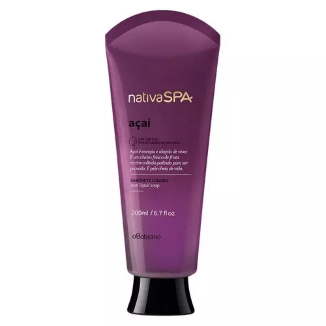 O Boticário Nativa SPA Sabonete Líquido Açaí 200ml