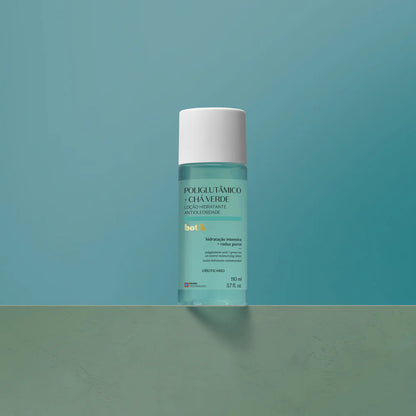 Botik Loção Hidratante Antioleosidade Poliglutâmico + Chá Verde 110 ml