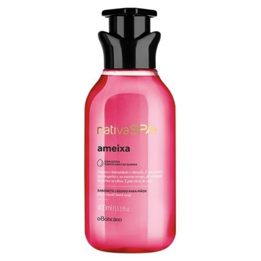 O Boticário Nativa SPA Sabonete Liquido Para as Mãos Ameixa Plum 400ml