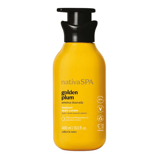 O Boticário Nativa SPA Loção Hidratante Ameixa Dourada 400ml