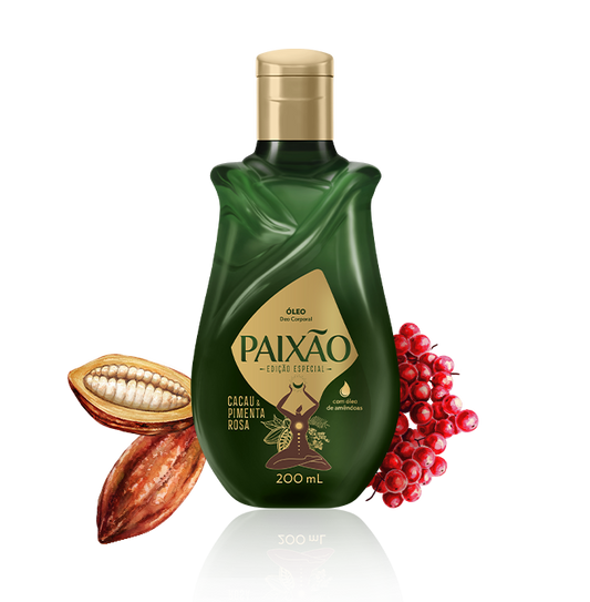 Óleo Corporal Cacau & Pimenta Rosa Com Ação Desodorante