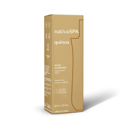 Nativa SPA Óleo Glorioso Quinoa Corpo e Cabelo 85 ml