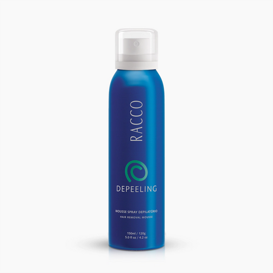 Mousse Spray Depilatório Depeeling Racco 150ml – Depilação Sem Dor e Rápida