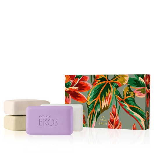 Ekos Holiday Creamy Soap Bar Set