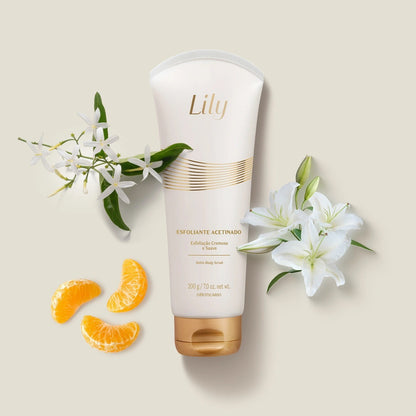O Boticário Esfoliante Hidratante Acetinado Lily 200g