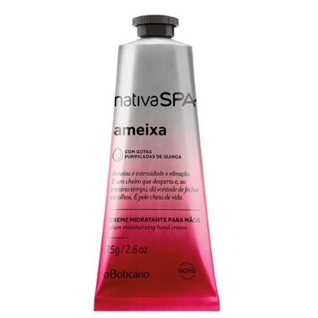 O Boticário Creme para as Mãos Nativa SPA Ameixa 75g