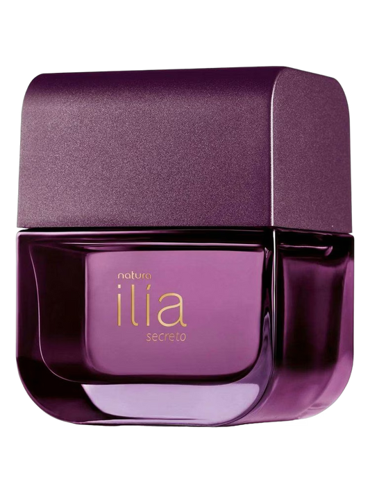 Ilía Secreto 50ml – Perfume Feminino Floral Frutado com Notas de Café, Frutas Roxas e Fava Tonka