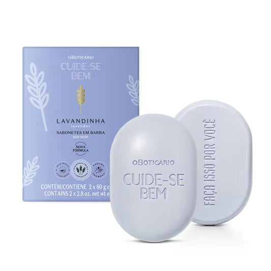 Kit Sabonetes em Barra Cuide-se Bem Lavandinha 2x80g