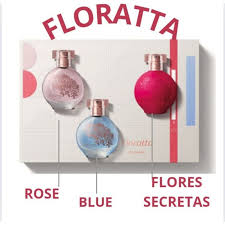 Kit Florata 3 perfumes Florata de 30ml cada