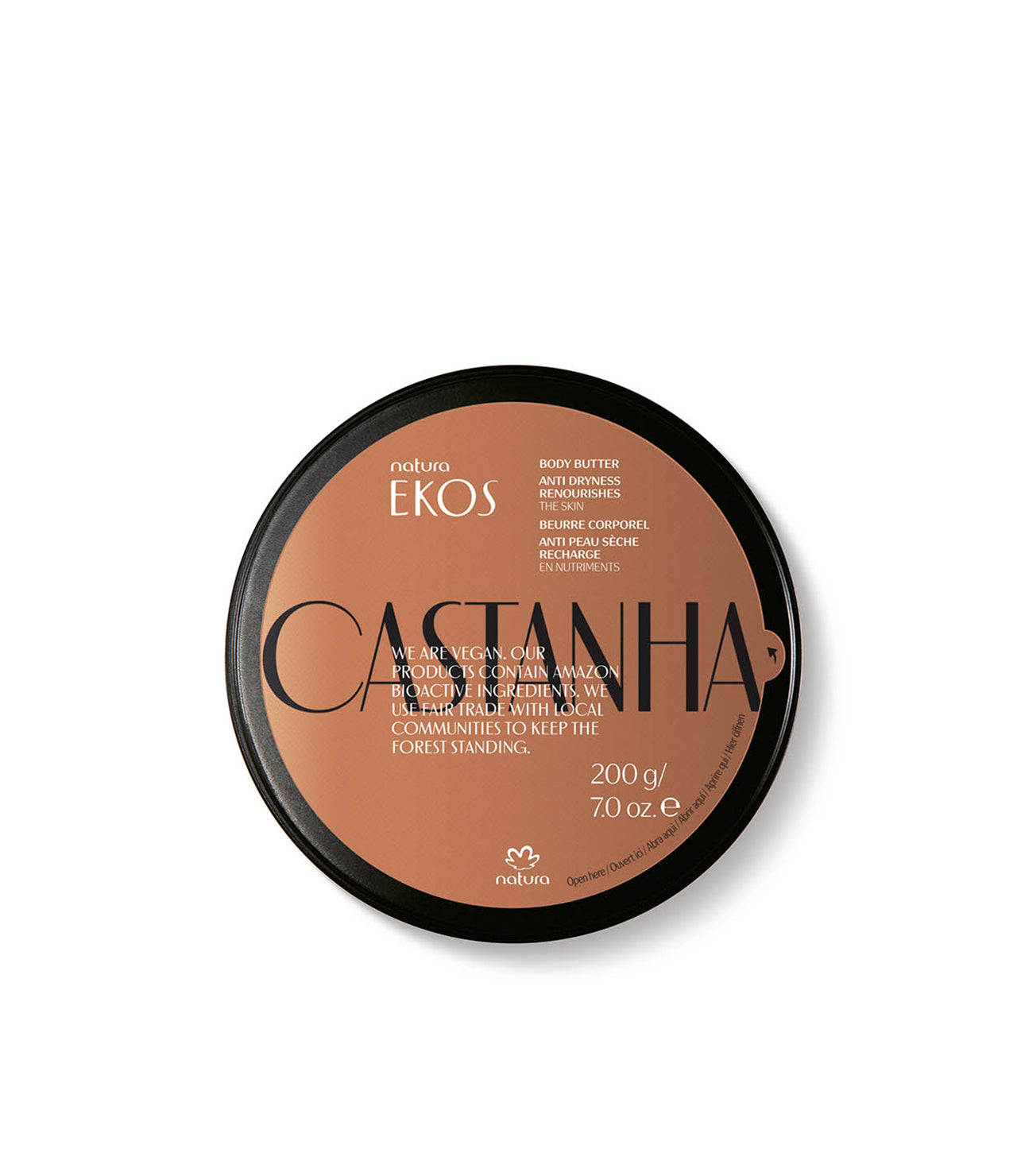 Manteiga Corporal Ekos Castanha