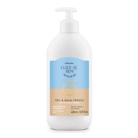 Loção Desodorante Hidratante Corporal Cuide Se Bem Sol e Água Fresca 400ml