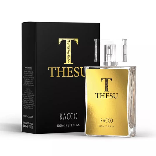 Racco Thesu 100 ml - Colônia Masculina Aromática e Amadeirada
